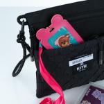 Бейдж вертикальний Kite K24-296-4, на шнурку, фуксия