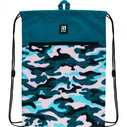 Сумка для обуви с карманом Kite Education K22-601L-3