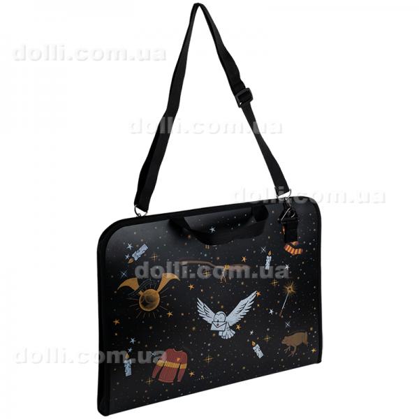 Папка-портфель на молнии Kite Harry Potter HP24-411, 1 отделение, A3+