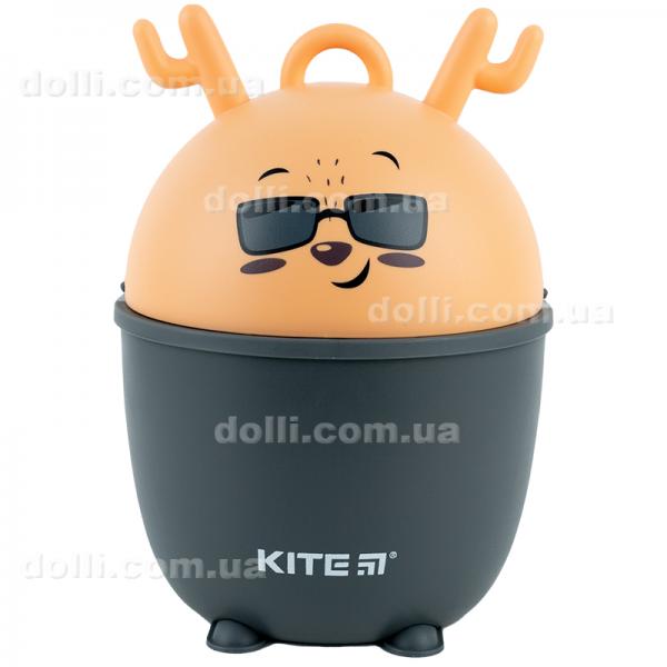 Настольный контейнер для мусора Kite K23-009-2, серый