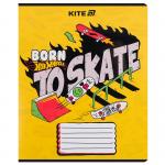 Зошит шкільний Kite Hot Wheels HW25-237, 18 аркушів, лінія