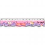 Линейка пластиковая Kite Aggretsuko AR25-090, 15 см