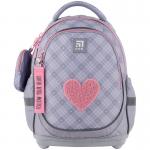Рюкзак шкільний Kite Education Fluffy Heart K24-724S-1