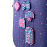 Шкільний набір Kite Pixel Love SET_K24-555S-3 (рюкзак, пенал, сумка)