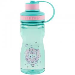 Бутылочка для воды Kite Rainbow Catcorn K24-397-2, 500 мл, бирюзовая