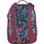 Ранец школьный ортопедический каркасный Kite Flowery K18-703M-2