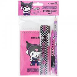 Набор канцелярии Kite Kuromi HK25-S03, 4 предмета