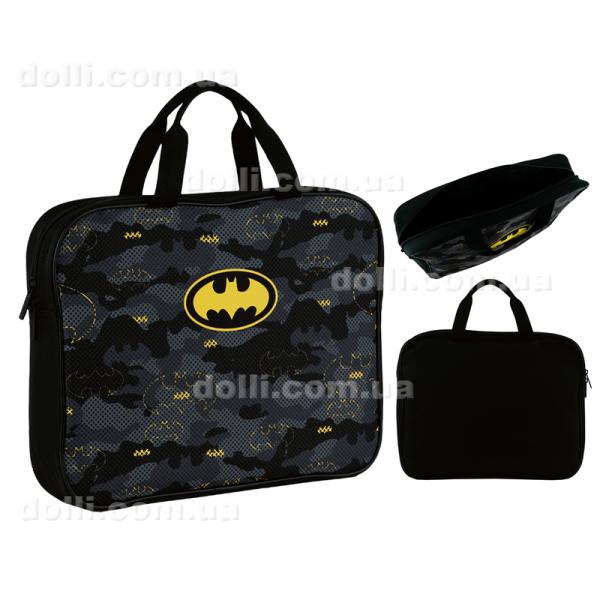 Шкільна текстильна сумка Kite DC Comics Batman DC24-589, 1 відділення, A4