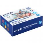 Краски акриловые Kite Creative K-273, 6 металлических цветов, 20 мл