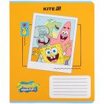 Зошит шкільний Kite SpongeBob SquarePants SB25-232, 12 аркушів, клітинка