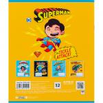 Тетрадь школьная Kite DC Comics DC24-235, 12 листов, в косую линию